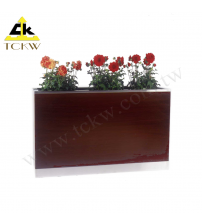 Powder-coated Flower Pot In Brown(TF-120TA) 